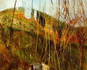 乔瓦尼波尔蒂尼 - Wall Paintings of Falconiera